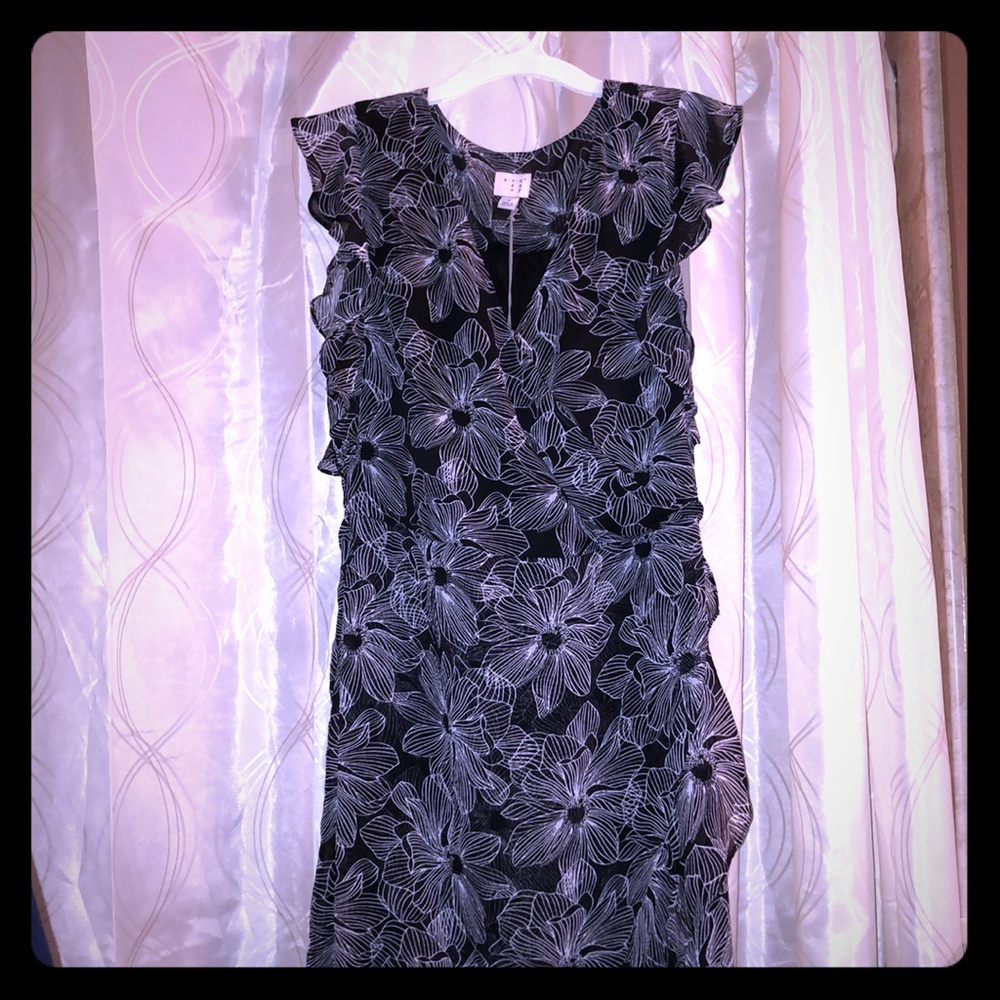 NWT! A New Day Faux Wrap Dress, Size S